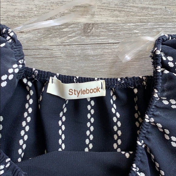 Women's Francesca’s Strapless Dress Medium - Picture 7 of 7